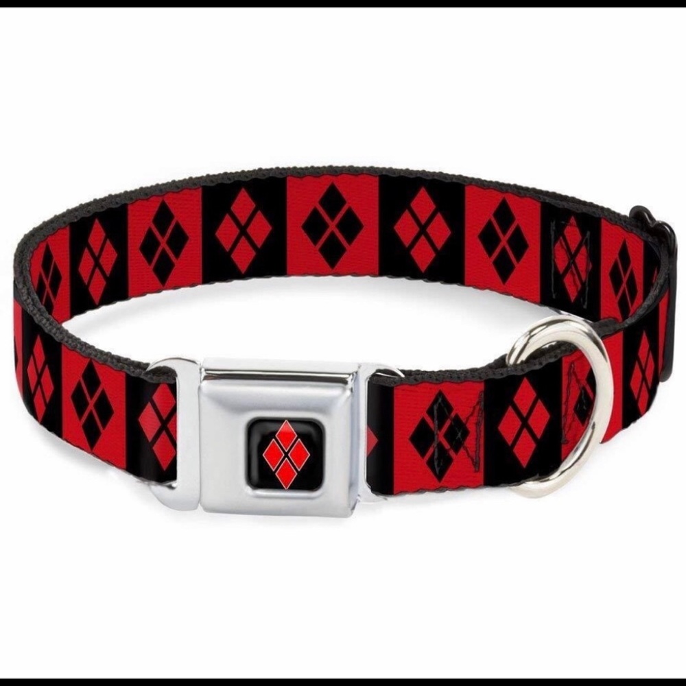 Harley Quinn Dog Collar